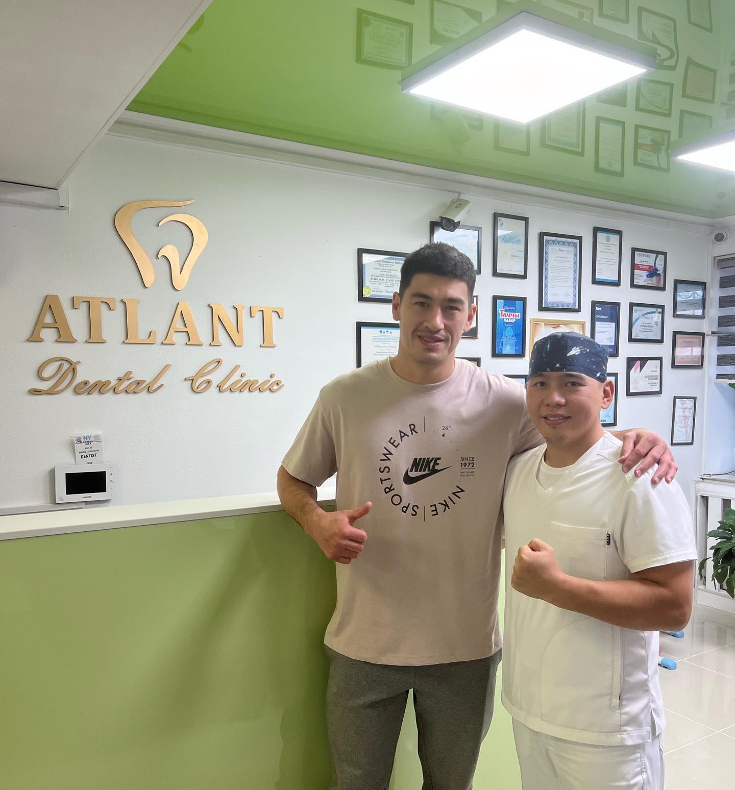 ATLANT Dental Clinic — чемпион мира Дмитрий Бивол доверяет свою улыбку нам